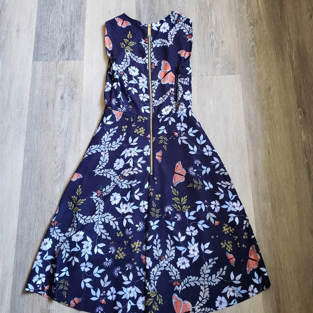 NEVER WORE TED BAKER LONDON FLORAL DRESS - Picture 11 of 14